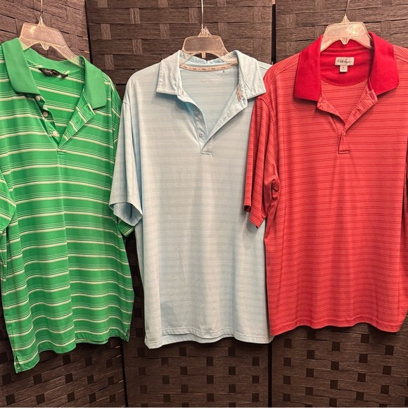 Walter Hagen Other - Walter Hagen Men's Polo/Golf shirt Trio - Green, Light Blue, Red